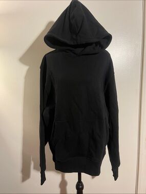 Old Navy Black Pullover Hoodie with Kangaroo Pocket